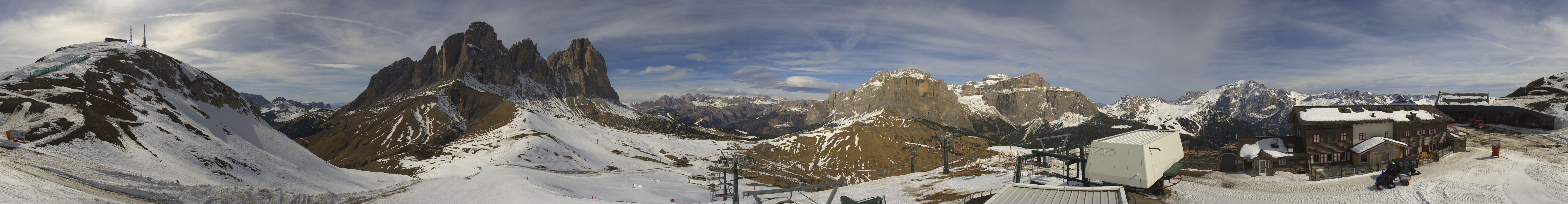 Archiv Foto Webcam Col Rodella Fassatal