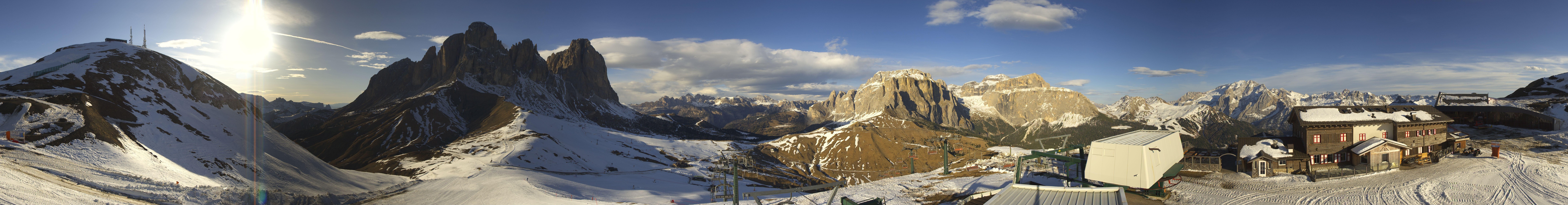 Archiv Foto Webcam Col Rodella Fassatal