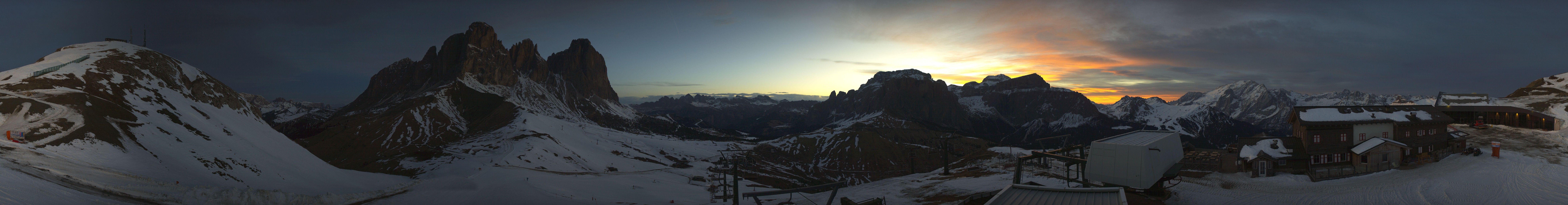 Archiv Foto Webcam Col Rodella Fassatal