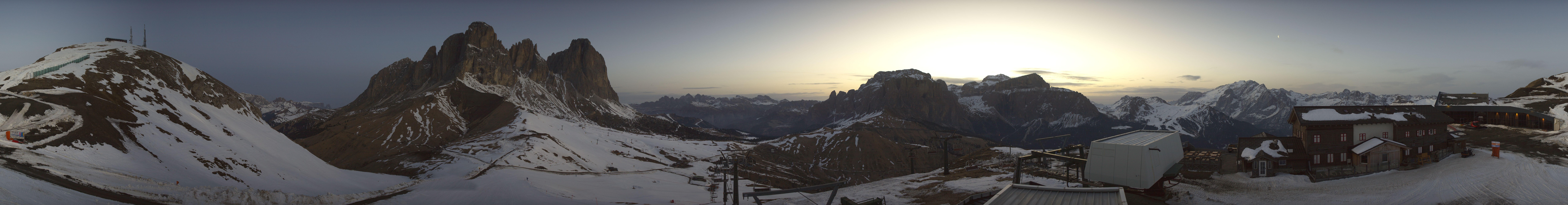 Archived image Webcam Col Rodella Val di Fassa
