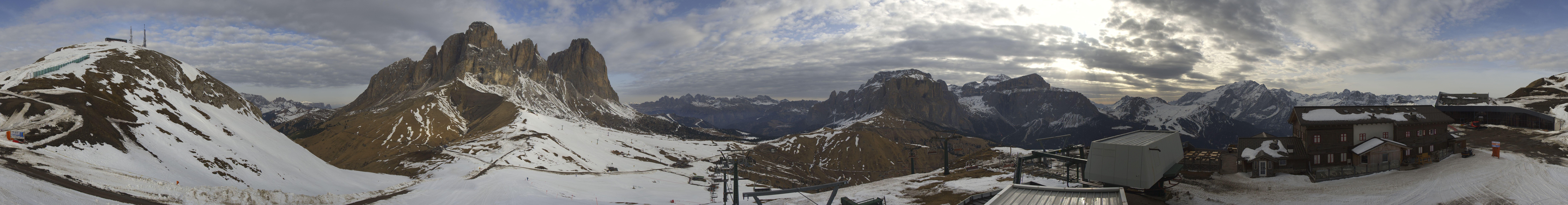Archived image Webcam Col Rodella Val di Fassa
