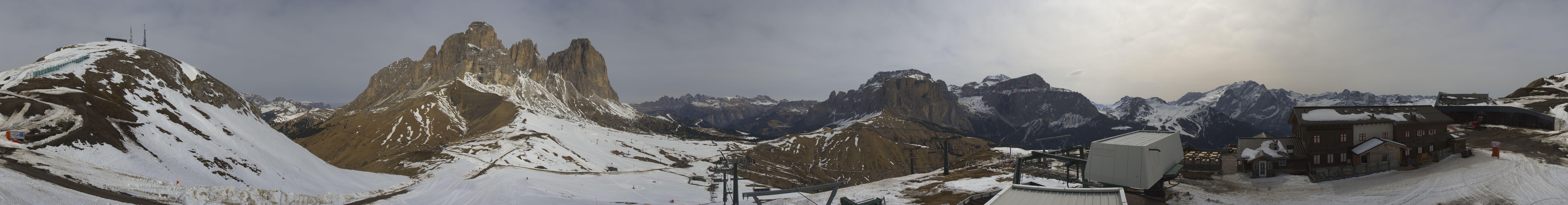 Archived image Webcam Col Rodella Val di Fassa