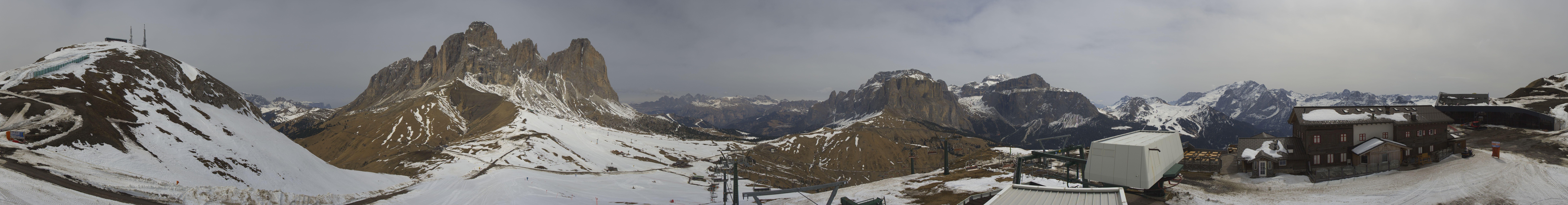 Archived image Webcam Col Rodella Val di Fassa