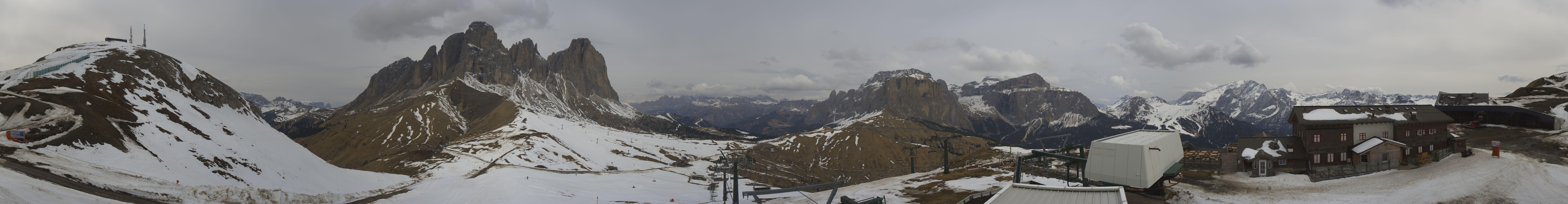 Archived image Webcam Col Rodella Val di Fassa