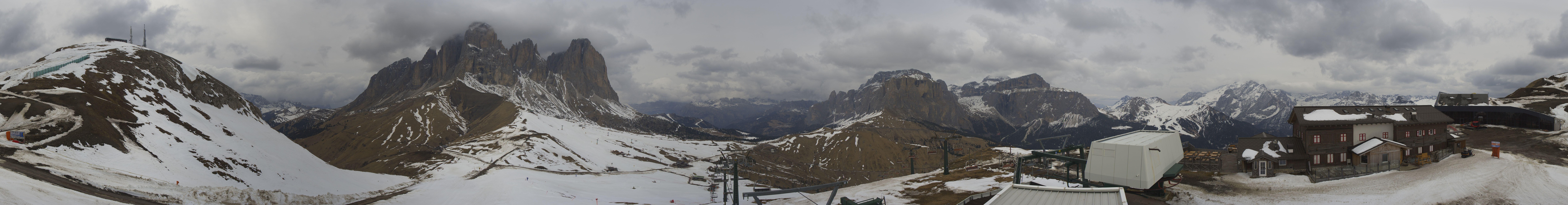 Archived image Webcam Col Rodella Val di Fassa