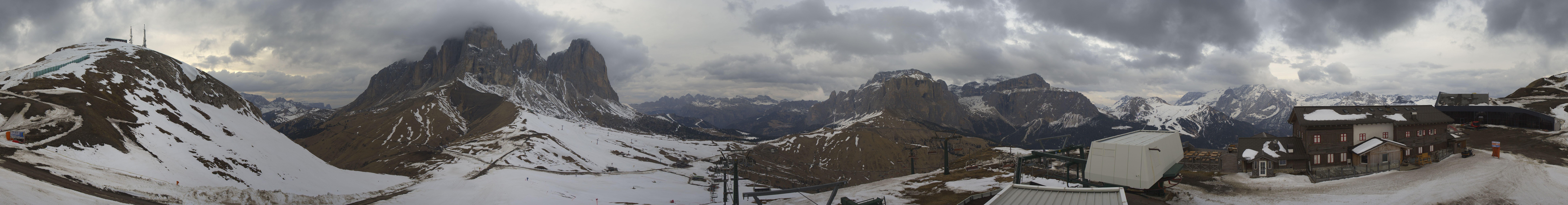 Archived image Webcam Col Rodella Val di Fassa