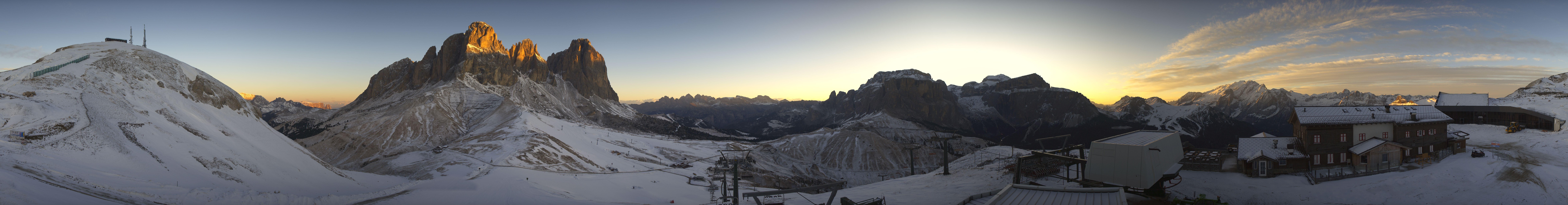 Archived image Webcam Col Rodella Val di Fassa