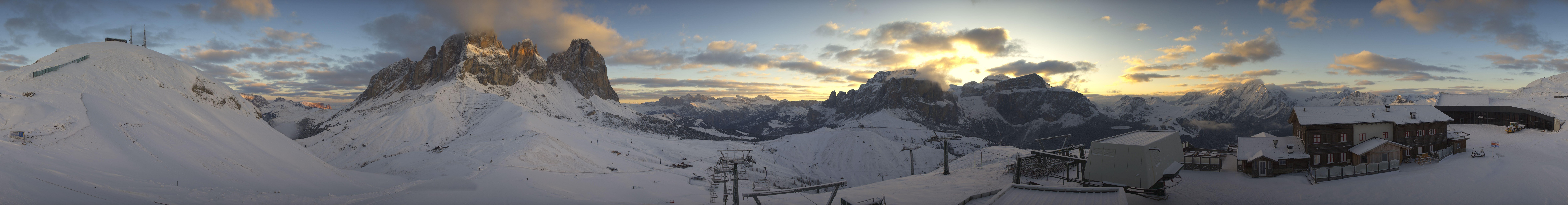 Archiv Foto Webcam Col Rodella Fassatal