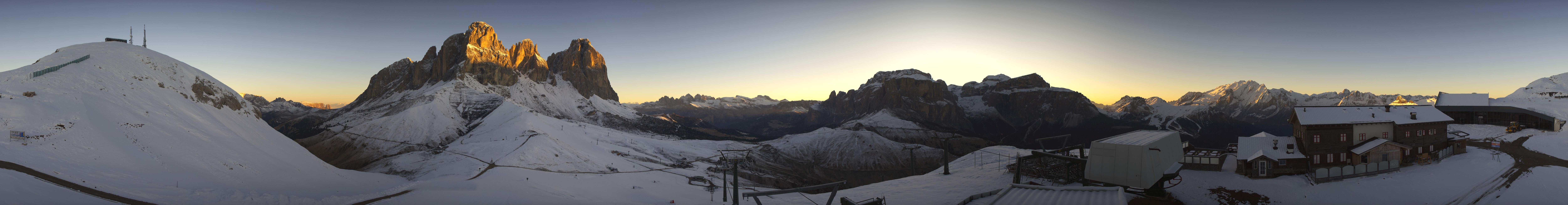 Archiv Foto Webcam Col Rodella Fassatal