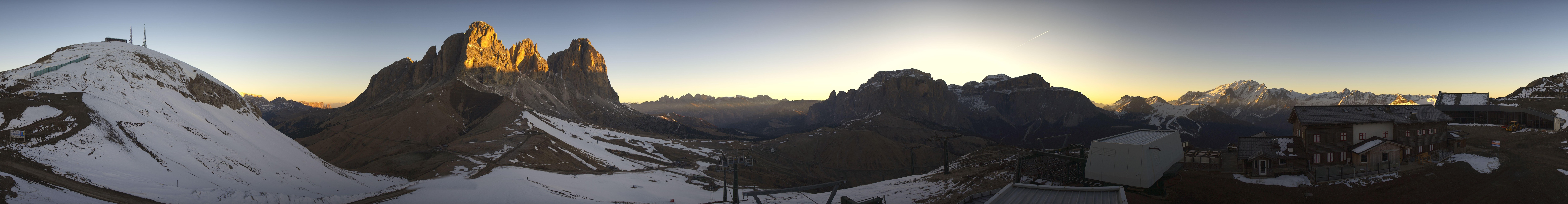 Archived image Webcam Col Rodella Val di Fassa