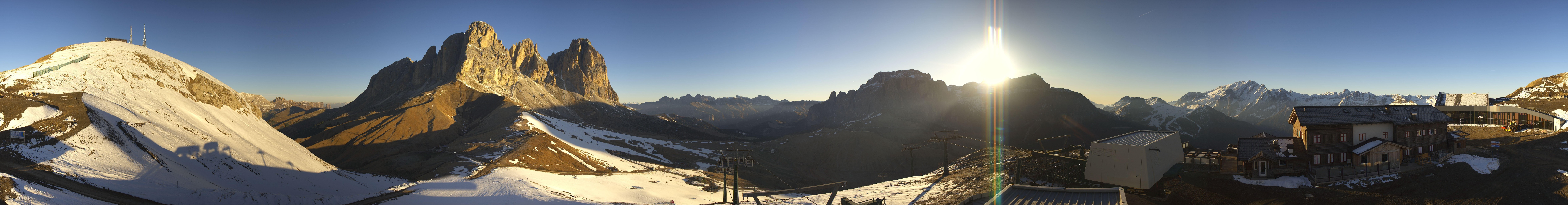 Archived image Webcam Col Rodella Val di Fassa