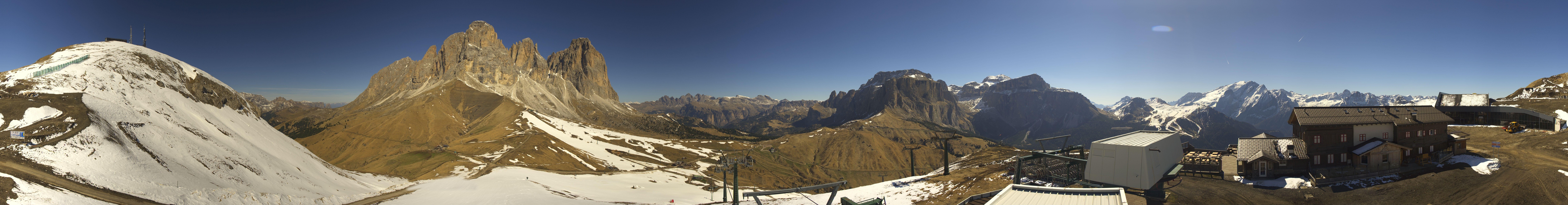 Archived image Webcam Col Rodella Val di Fassa