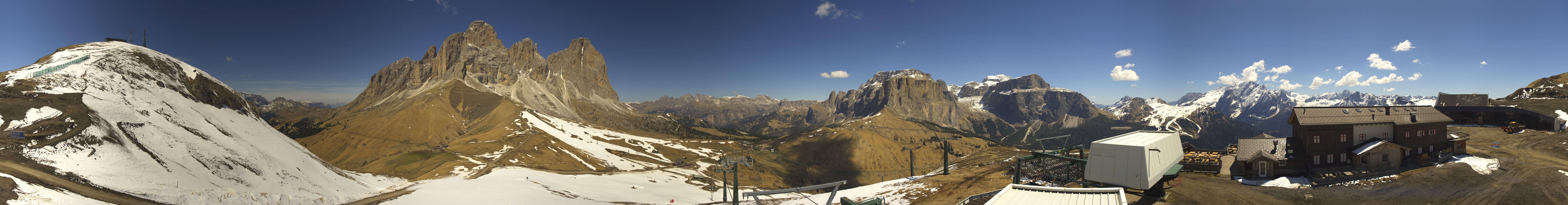 Archived image Webcam Col Rodella Val di Fassa