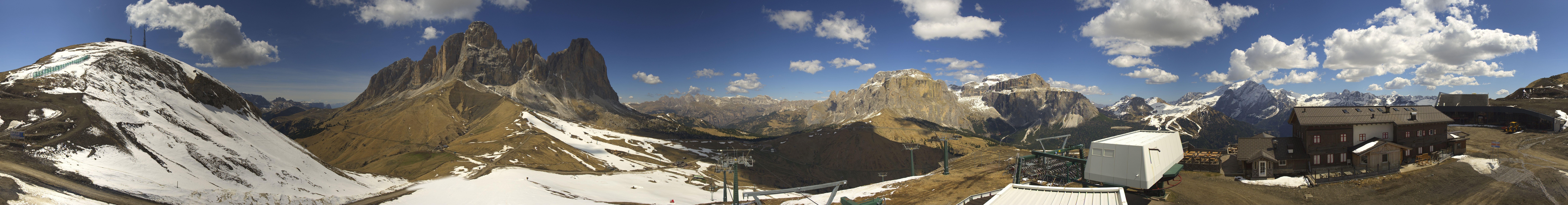 Archived image Webcam Col Rodella Val di Fassa