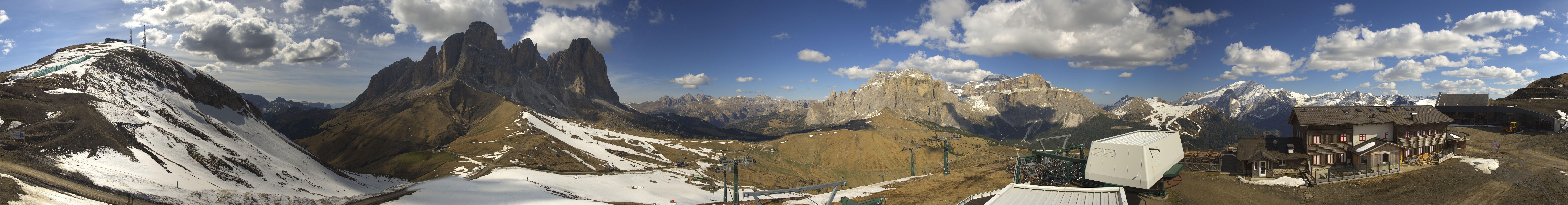 Archived image Webcam Col Rodella Val di Fassa