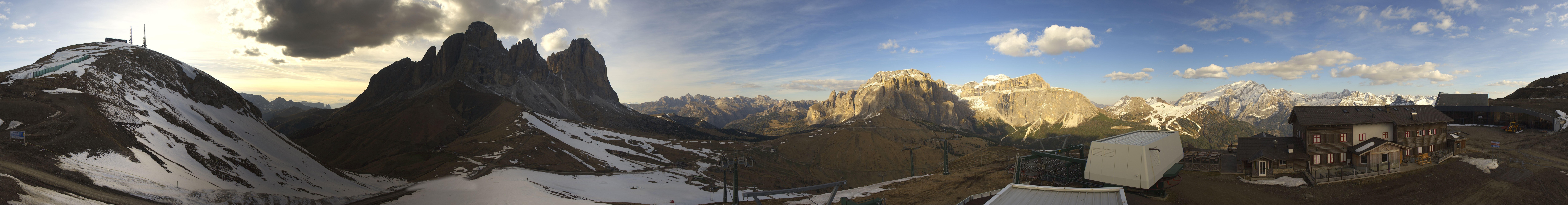 Archived image Webcam Col Rodella Val di Fassa