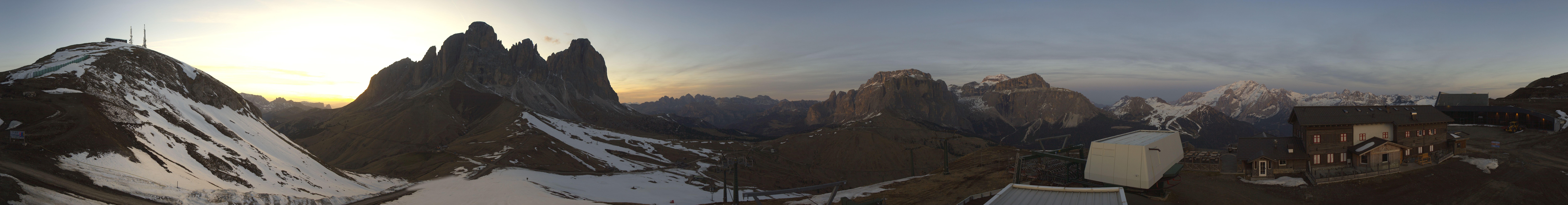 Archived image Webcam Col Rodella Val di Fassa