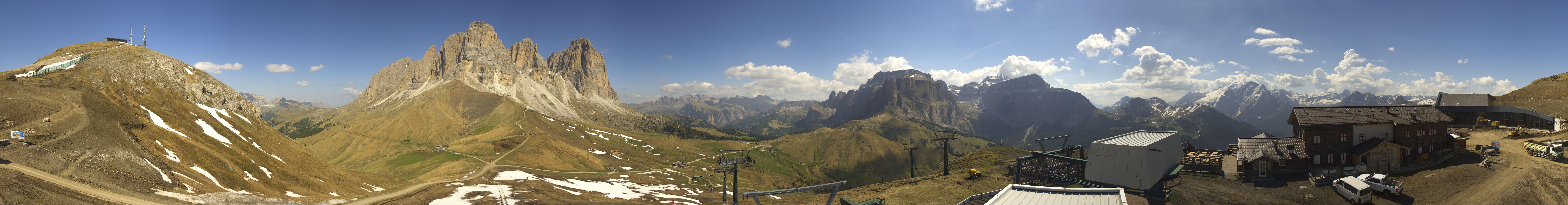 Archived image Webcam Col Rodella Val di Fassa