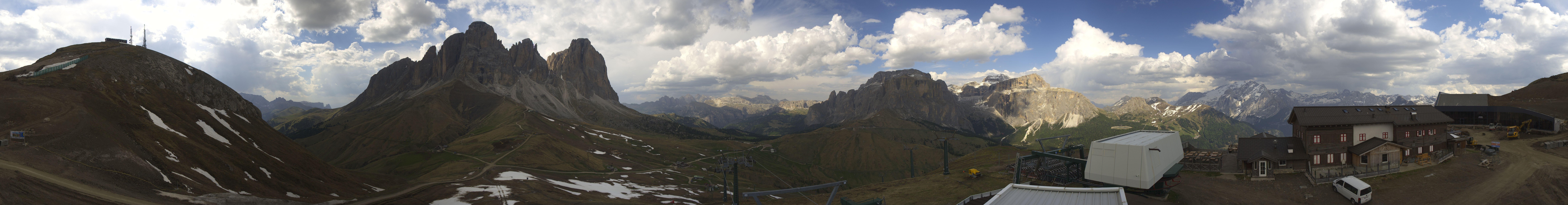 Archived image Webcam Col Rodella Val di Fassa