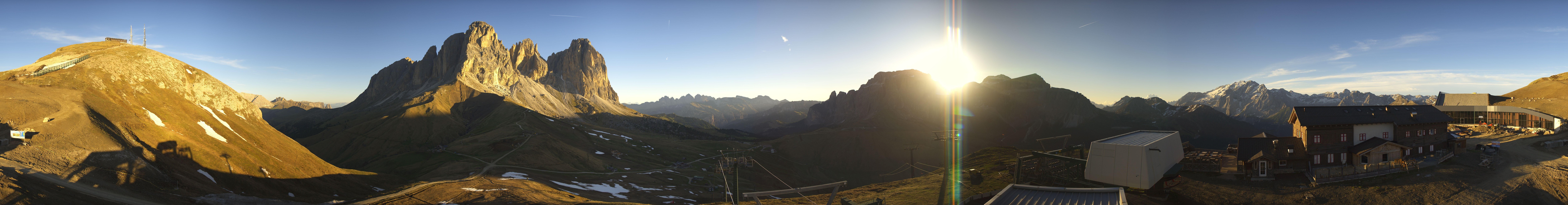 Archived image Webcam Col Rodella Val di Fassa