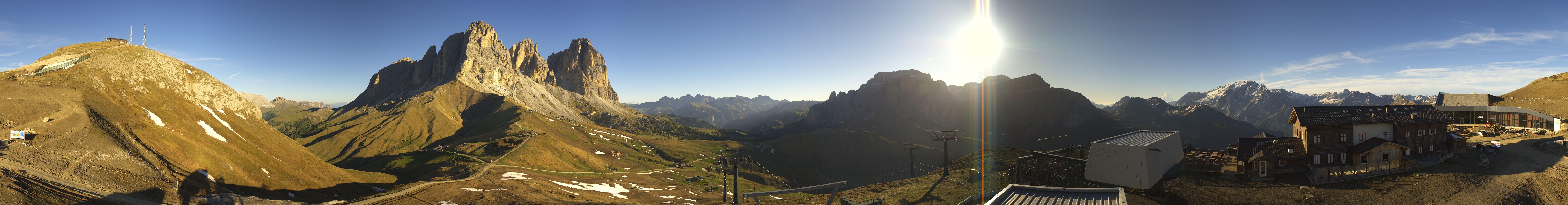 Archived image Webcam Col Rodella Val di Fassa