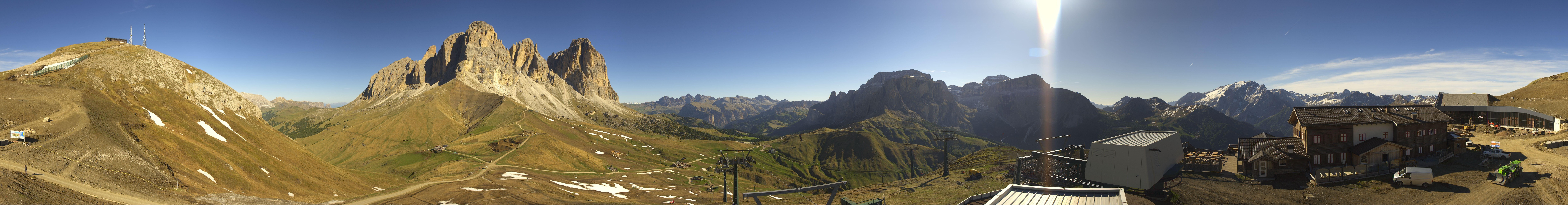 Archived image Webcam Col Rodella Val di Fassa