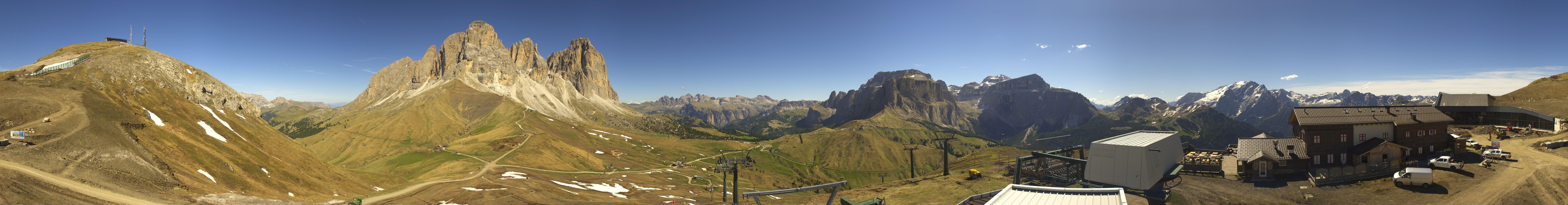 Archived image Webcam Col Rodella Val di Fassa