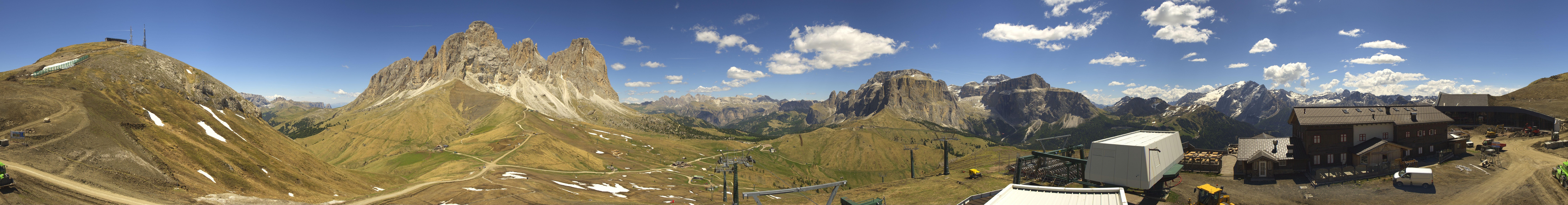 Archived image Webcam Col Rodella Val di Fassa
