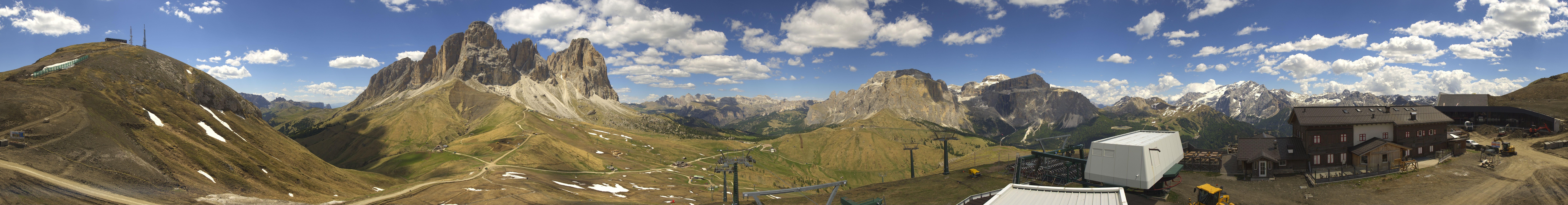 Archived image Webcam Col Rodella Val di Fassa