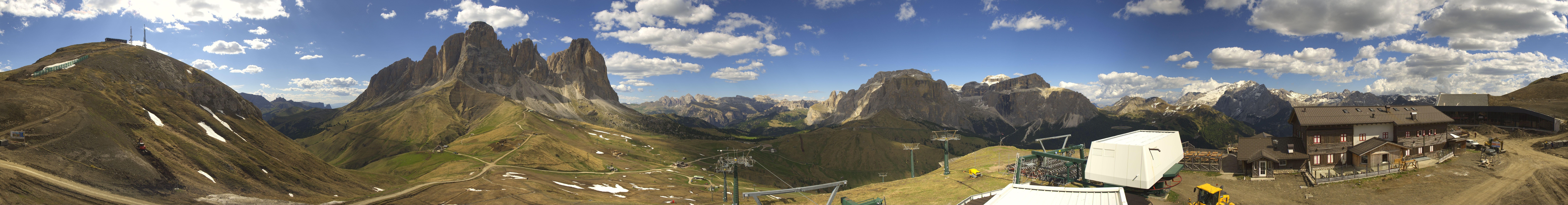 Archived image Webcam Col Rodella Val di Fassa