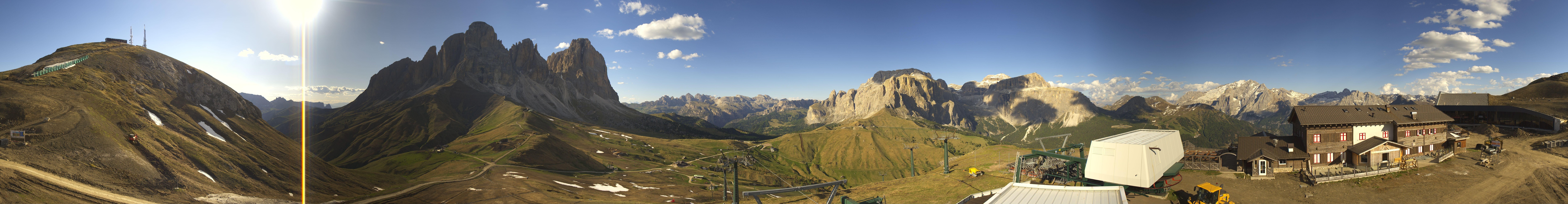 Archived image Webcam Col Rodella Val di Fassa