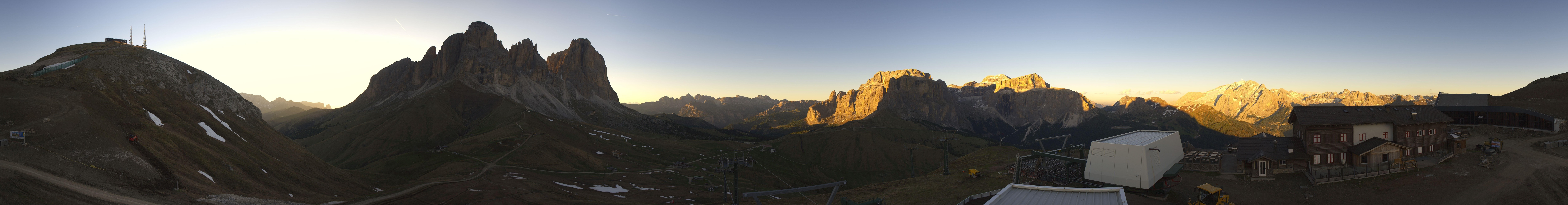 Archived image Webcam Col Rodella Val di Fassa