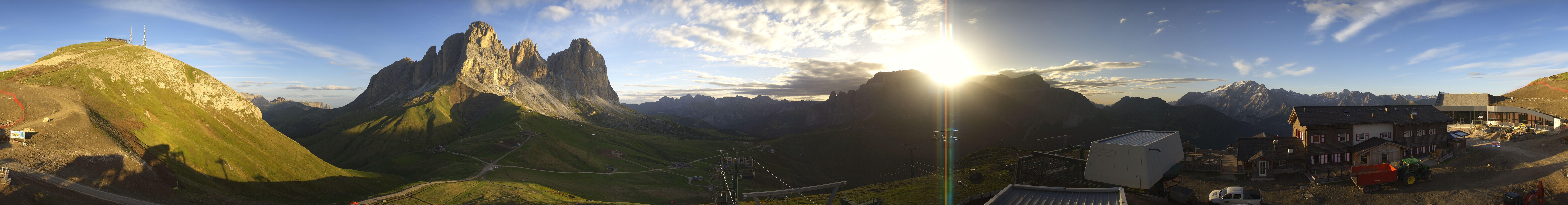 Archived image Webcam Col Rodella Val di Fassa