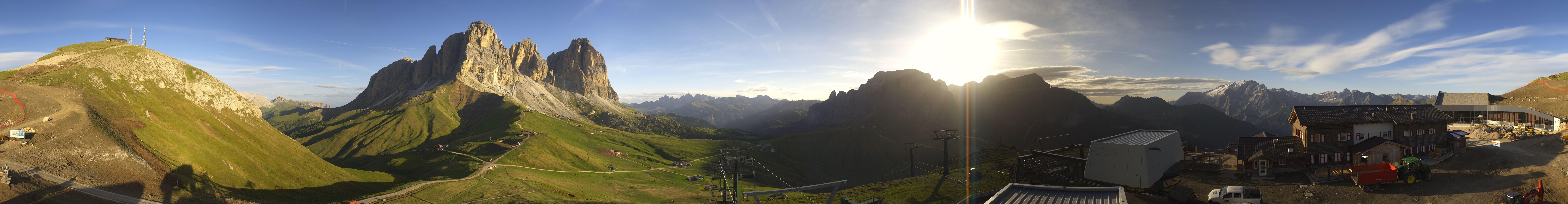 Archived image Webcam Col Rodella Val di Fassa