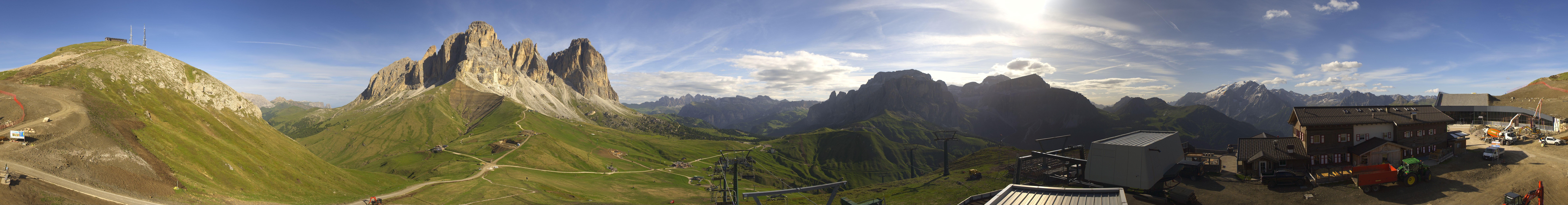 Archived image Webcam Col Rodella Val di Fassa