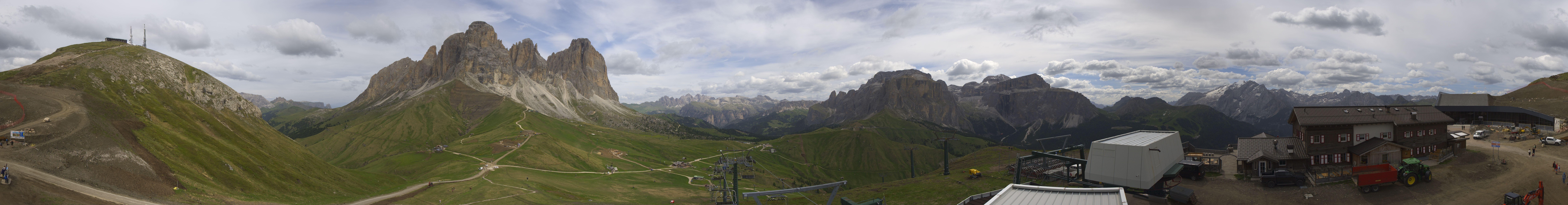 Archived image Webcam Col Rodella Val di Fassa
