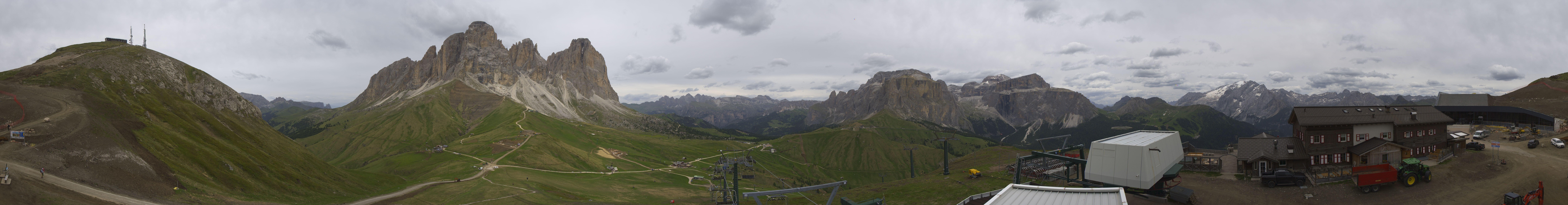 Archived image Webcam Col Rodella Val di Fassa