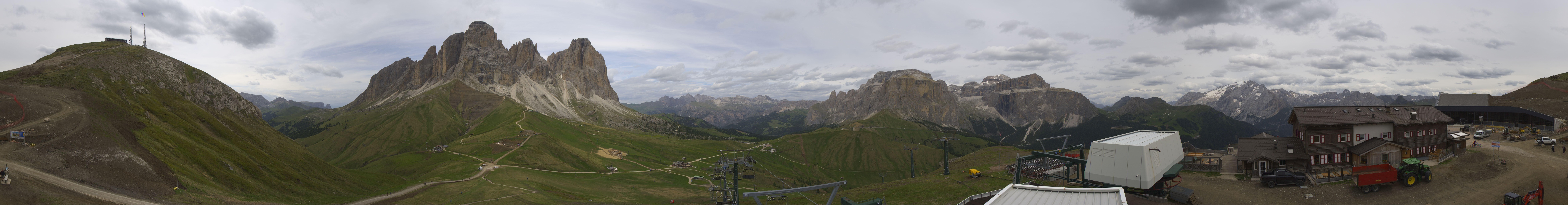 Archived image Webcam Col Rodella Val di Fassa