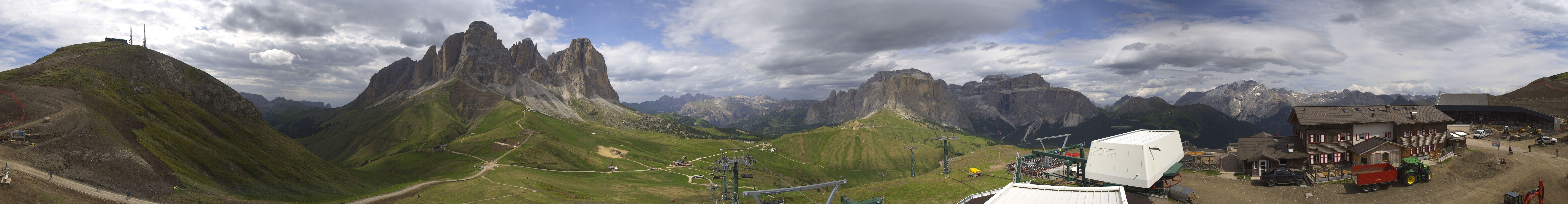 Archived image Webcam Col Rodella Val di Fassa