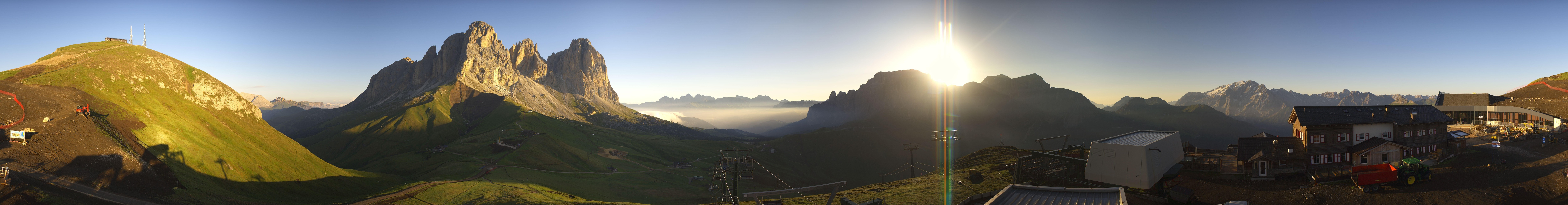 Archived image Webcam Col Rodella Val di Fassa