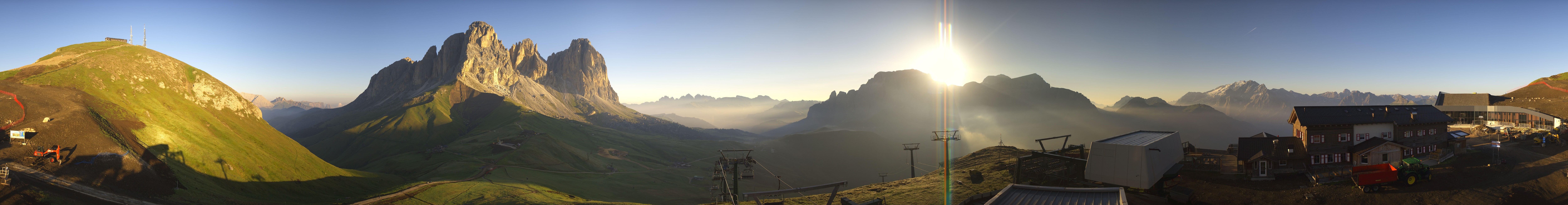 Archived image Webcam Col Rodella Val di Fassa