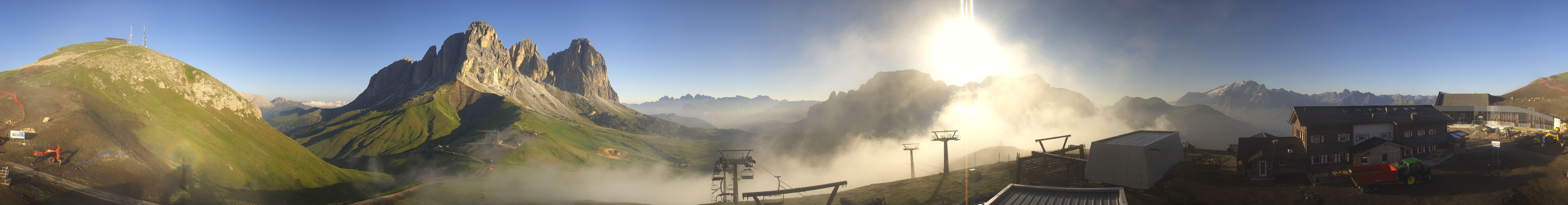 Archived image Webcam Col Rodella Val di Fassa