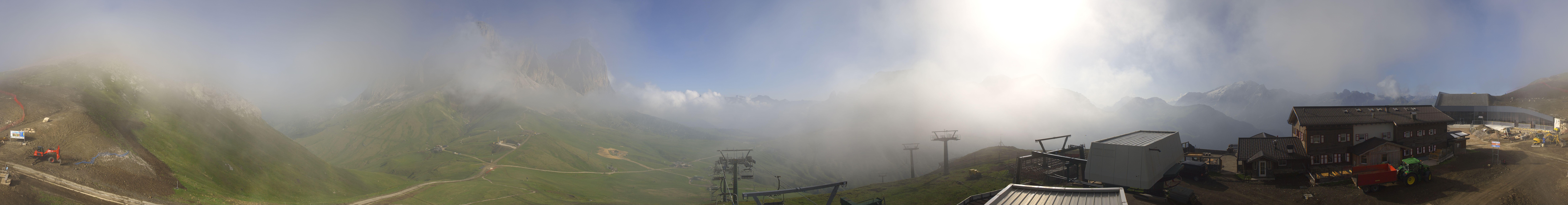 Archived image Webcam Col Rodella Val di Fassa