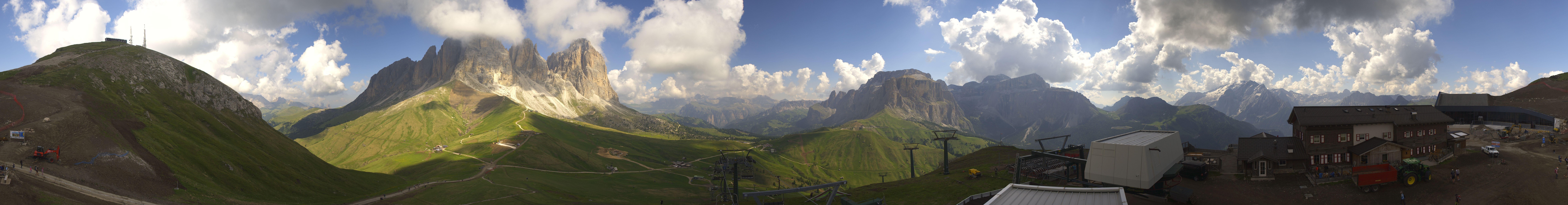 Archived image Webcam Col Rodella Val di Fassa