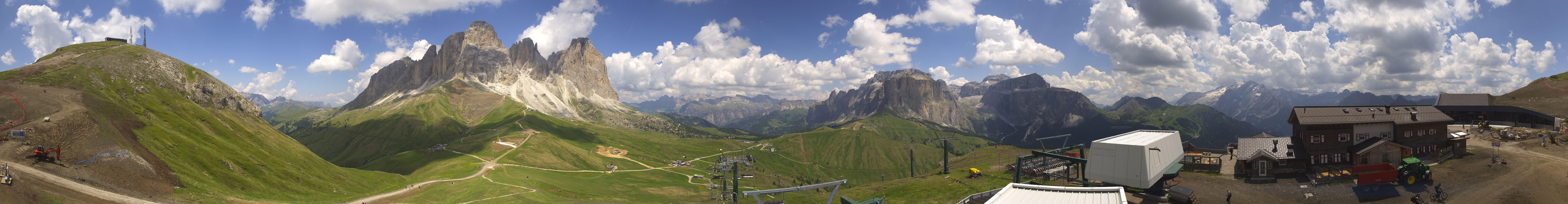 Archived image Webcam Col Rodella Val di Fassa