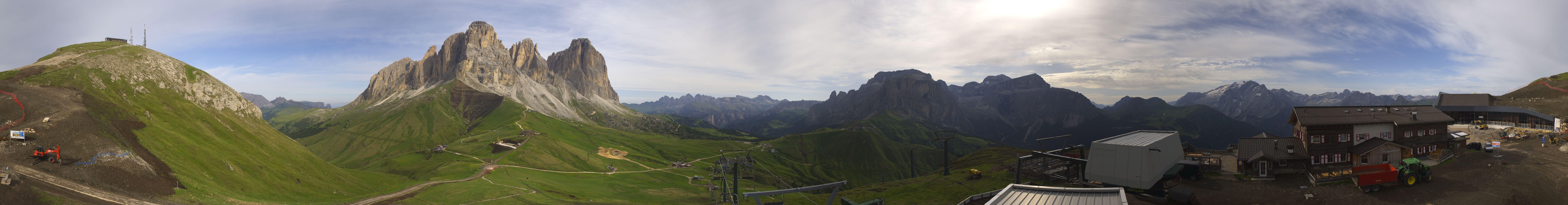 Archived image Webcam Col Rodella Val di Fassa