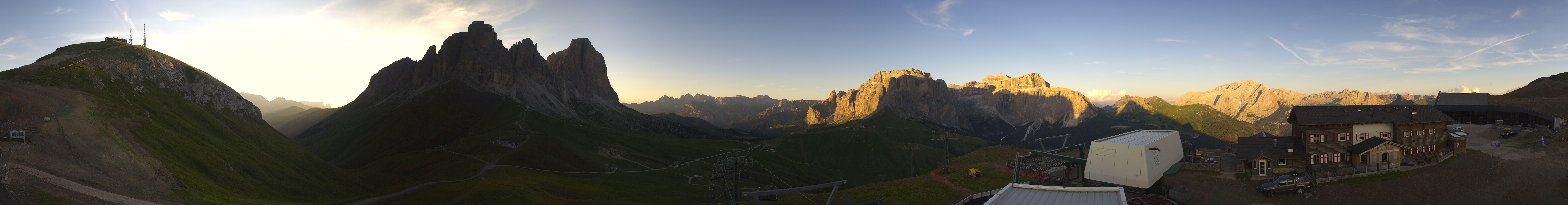 Archived image Webcam Col Rodella Val di Fassa