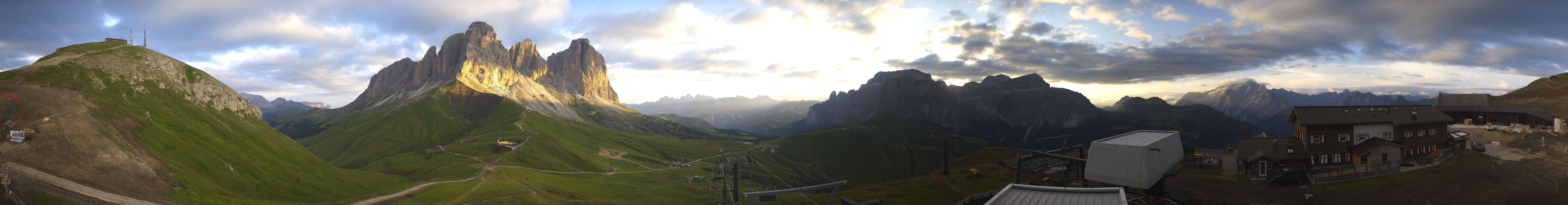 Archived image Webcam Col Rodella Val di Fassa