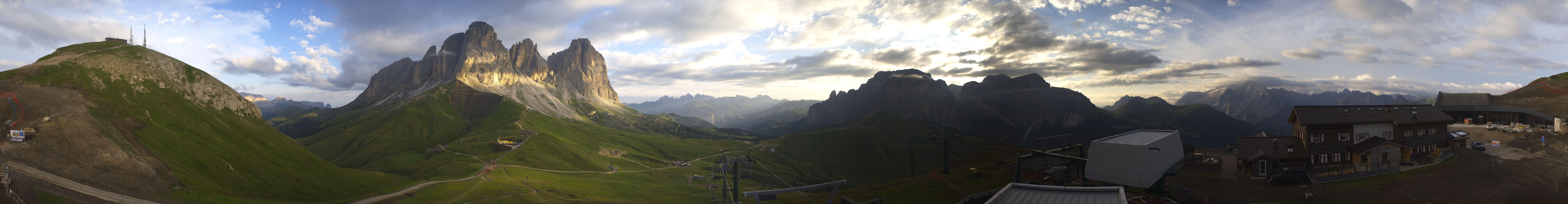 Archived image Webcam Col Rodella Val di Fassa