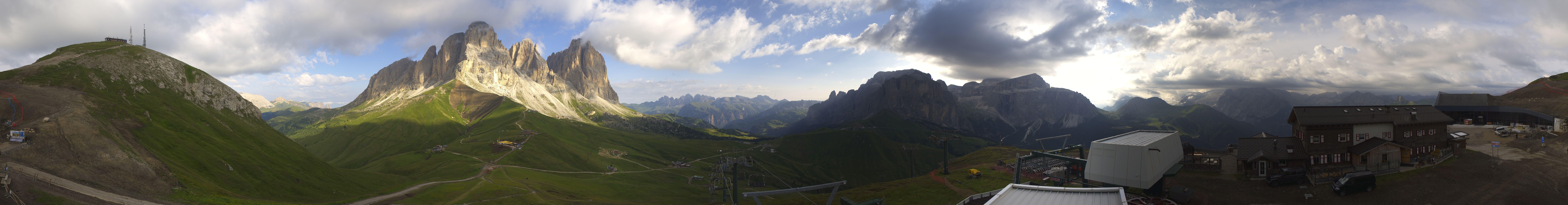 Archived image Webcam Col Rodella Val di Fassa